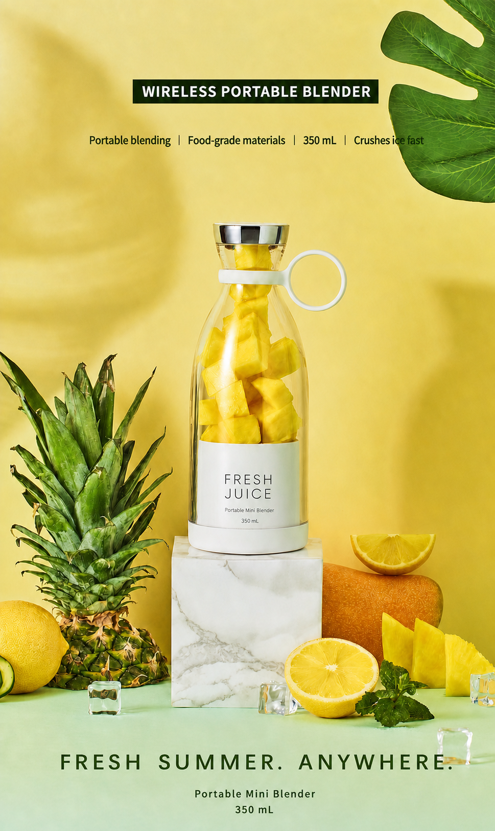 juiceGo portable blender campaign