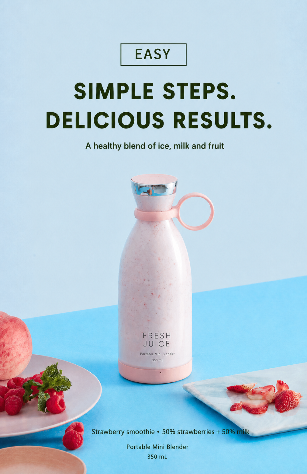 juiceGo smoothie at home