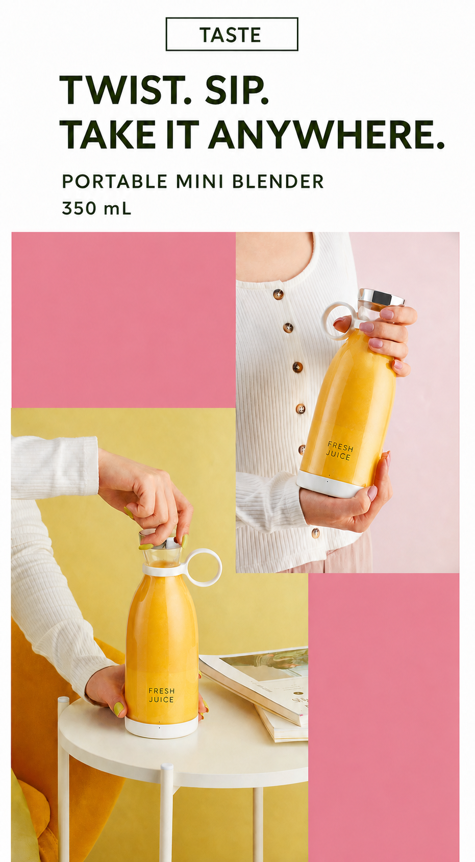 juiceGo twist and sip