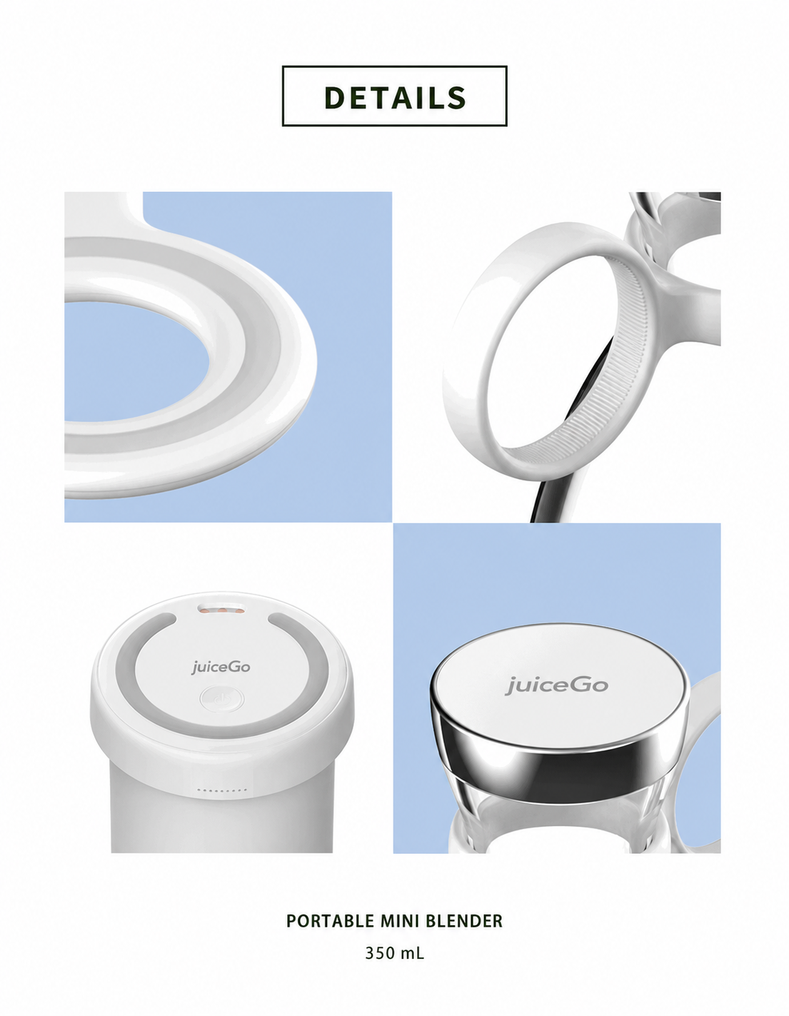 juiceGo construction details